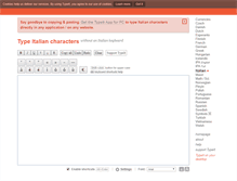 Tablet Screenshot of italian.typeit.org