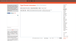 Desktop Screenshot of finnish.typeit.org