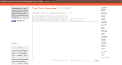 Desktop Screenshot of czech.typeit.org