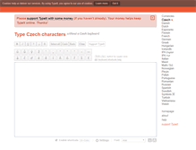 Tablet Screenshot of czech.typeit.org