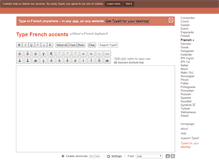 Tablet Screenshot of french.typeit.org