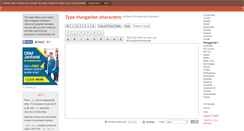Desktop Screenshot of hungarian.typeit.org