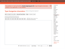 Tablet Screenshot of hungarian.typeit.org